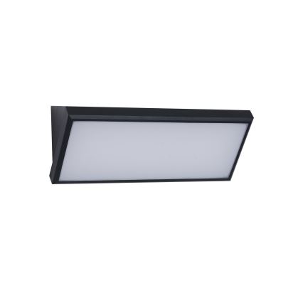 Brilagi - LED външен стенен осветител с вграден сензор TRIANGLE LED/42W/230V 45 см черен IP65