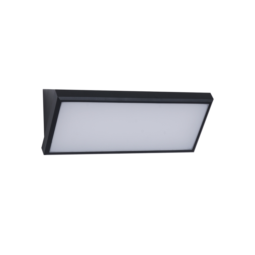Brilagi - LED външен стенен осветител с вграден сензор TRIANGLE LED/42W/230V 45 см черен IP65