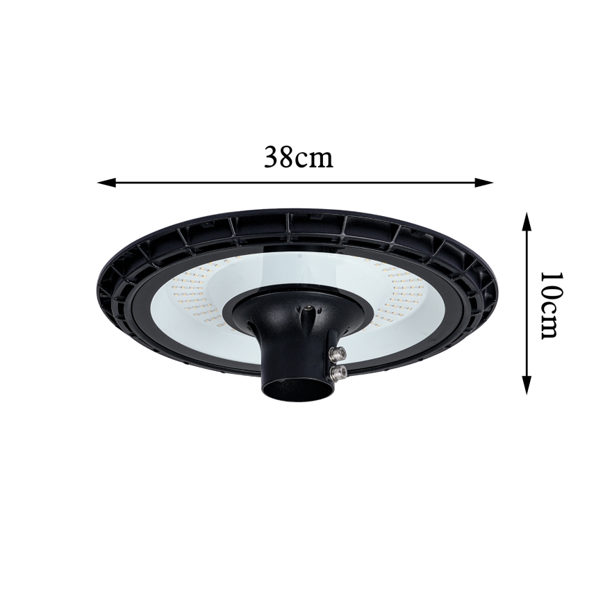 Brilagi - LED външна улична лампа с 3-метров стълб URBANSPARK LED/120W/230V черна IP65