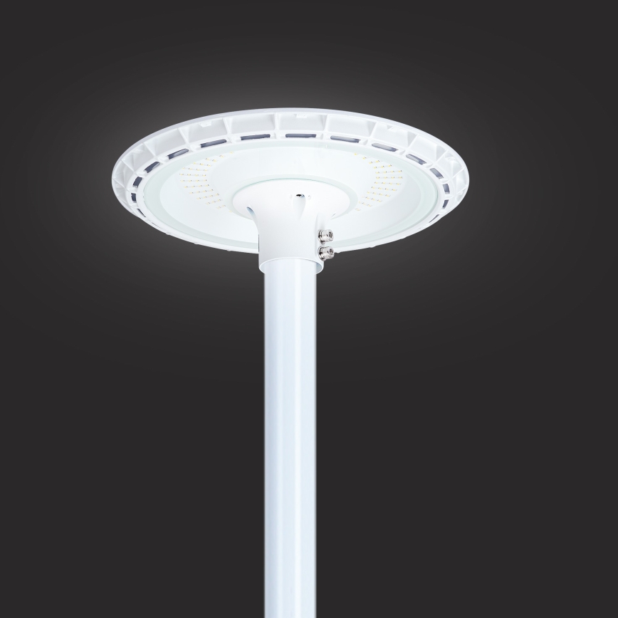 Brilagi - LED външна улична лампа със стълб 3 м URBANSPARK LED/120W/230V бяла IP65