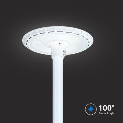 Brilagi - LED външна улична лампа със стълб 3 м URBANSPARK LED/120W/230V бяла IP65