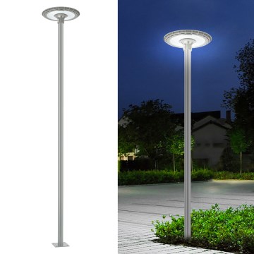 BRILAGI - LED външна улична лампа с 3-метров стълб URBANSPARK LED/120W/230V сива IP65