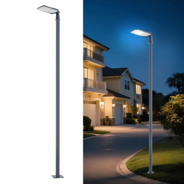 Brilagi - LED външна улична лампа с 4-метров стълб и шарнир URBANLIGHT LED/100W/230V антрацит IP65