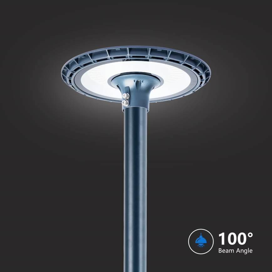 Brilagi - LED външна улична лампа със стълб 5 m URBANSPARK LED/120W/230V антрацит IP65