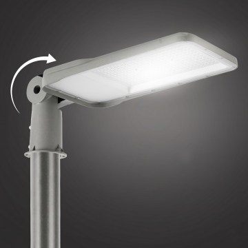 Brilagi - LED външна улична лампа с регулируем шарнир URBANLIGHT LED/200W/230V сива IP65
