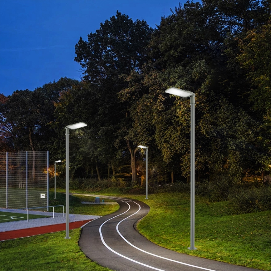 Brilagi - LED външна улична лампа с регулируем шарнир URBANLIGHT LED/200W/230V сива IP65