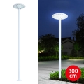 Brilagi - LED външна улична лампа със стълб 3 м URBANSPARK LED/120W/230V бяла IP65