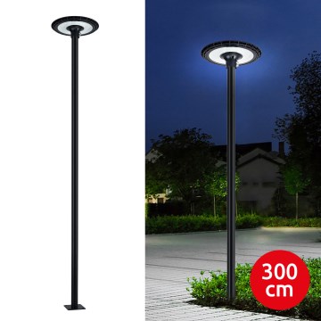 Brilagi - LED външна улична лампа със стълб 3 m URBANSPARK LED/60W/230V черна IP65