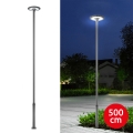 Brilagi - LED външна улична лампа със стълб 5 m URBANSPARK LED/120W/230V антрацит IP65