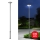 Brilagi - LED външна улична лампа със стълб 5 m URBANSPARK LED/120W/230V антрацит IP65