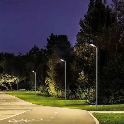 Brilagi - LED външна улична лампа URBANLIGHT LED/100W/230V, сива, IP65