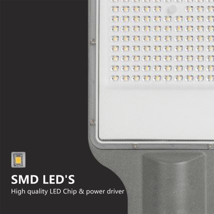 Brilagi - LED външна улична лампа URBANLIGHT LED/100W/230V, сива, IP65