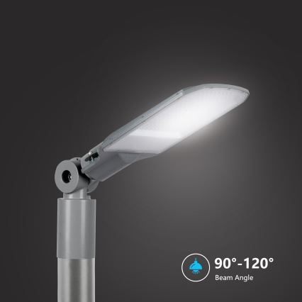 Brilagi - LED външна улична лампа URBANLIGHT LED/100W/230V, сива, IP65