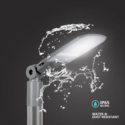 Brilagi - LED външна улична лампа URBANLIGHT LED/100W/230V, сива, IP65