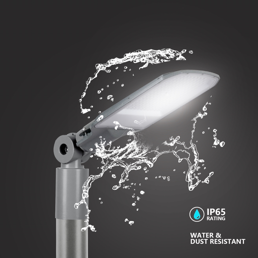 Brilagi - LED външна улична лампа URBANLIGHT LED/100W/230V, сива, IP65