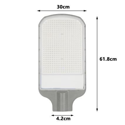 Brilagi - LED Външна улична лампа URBANLIGHT LED/250W/230V сива IP65