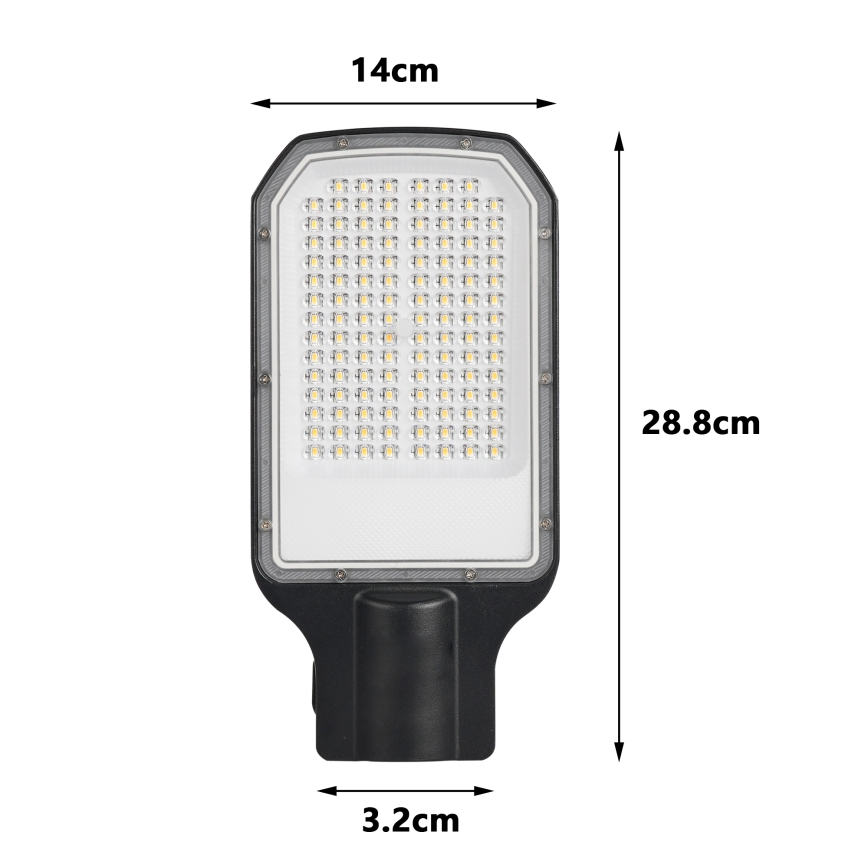 Brilagi - LED външна улична лампа URBANLIGHT LED/50W/230V черна IP65