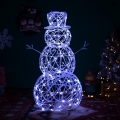Brilagi - LED външна коледна декорация 3,6W/31/230V 6500K 120 cm IP44 снежен човек