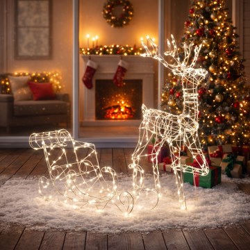 BRILAGI - LED външна коледна декорация 330xLED/3,6W/8 функции IP44 топла бяла светлина