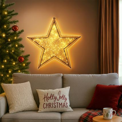 Brilagi - LED външна коледна декорация LED/2,6W/230V IP44 звезда