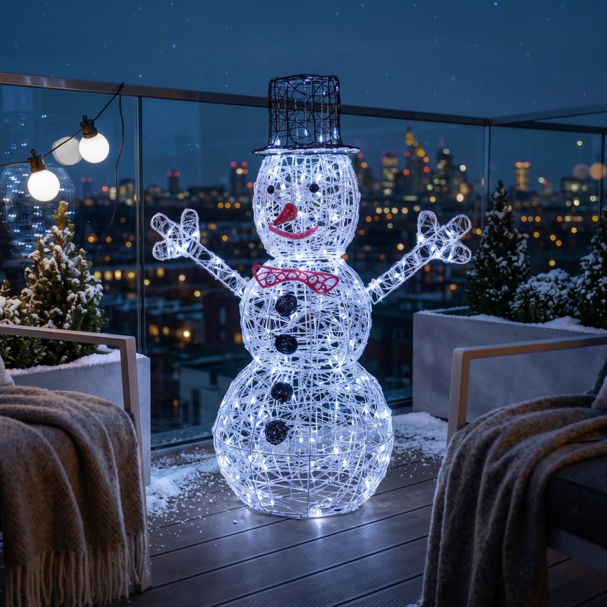 BRILAGI - LED външна коледна декорация LED/3,2W/230V IP44 91x56 cm снежен човек