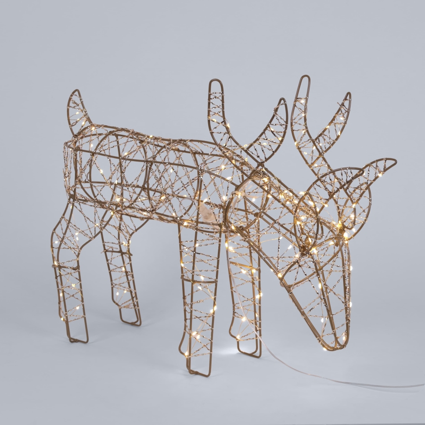 BRILAGI - LED Външна коледна декорация LED/3,3W/230V IP44 56x43 cm северен елен