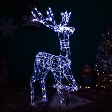Brilagi - LED външна коледна декорация LED/3,6W/31/230V 6500K 120 cm IP44 северен елен