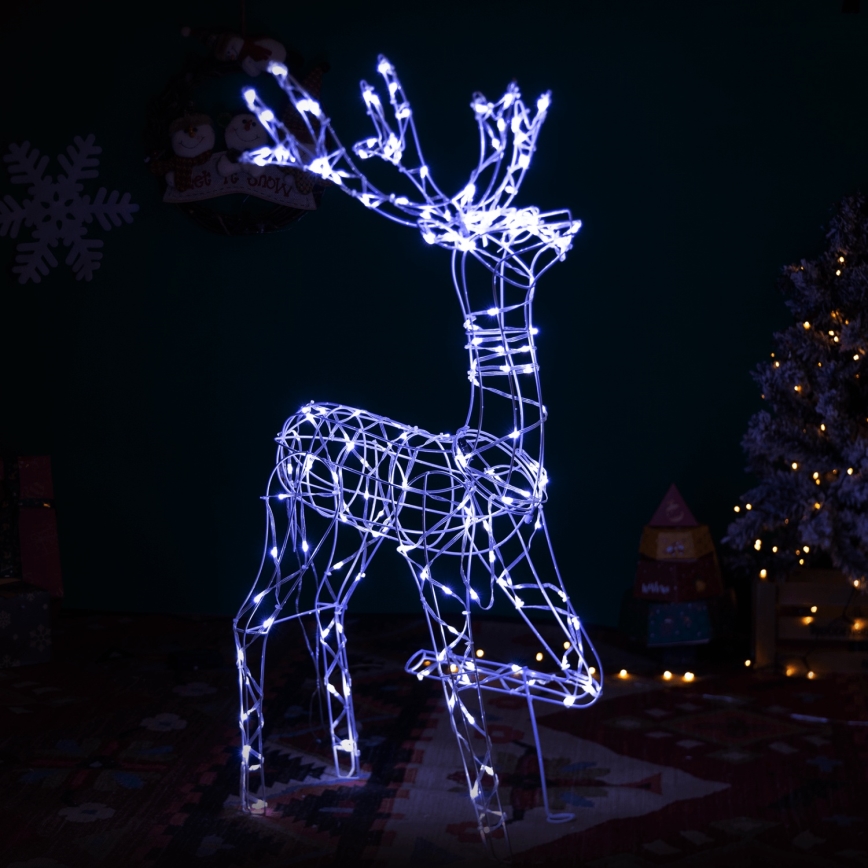 Brilagi - LED външна коледна декорация LED/3,6W/31/230V 6500K 120 cm IP44 северен елен