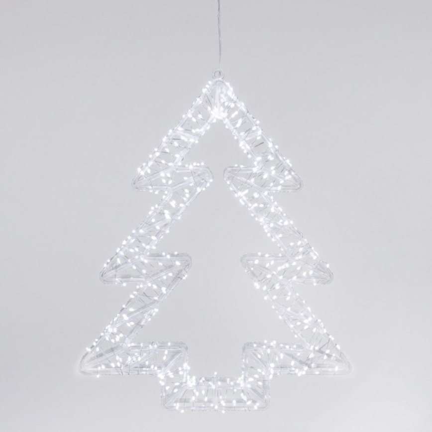 BRILAGI - LED външна коледна декорация LED/6W/8 функции 43 cm IP44 елха студено бяла