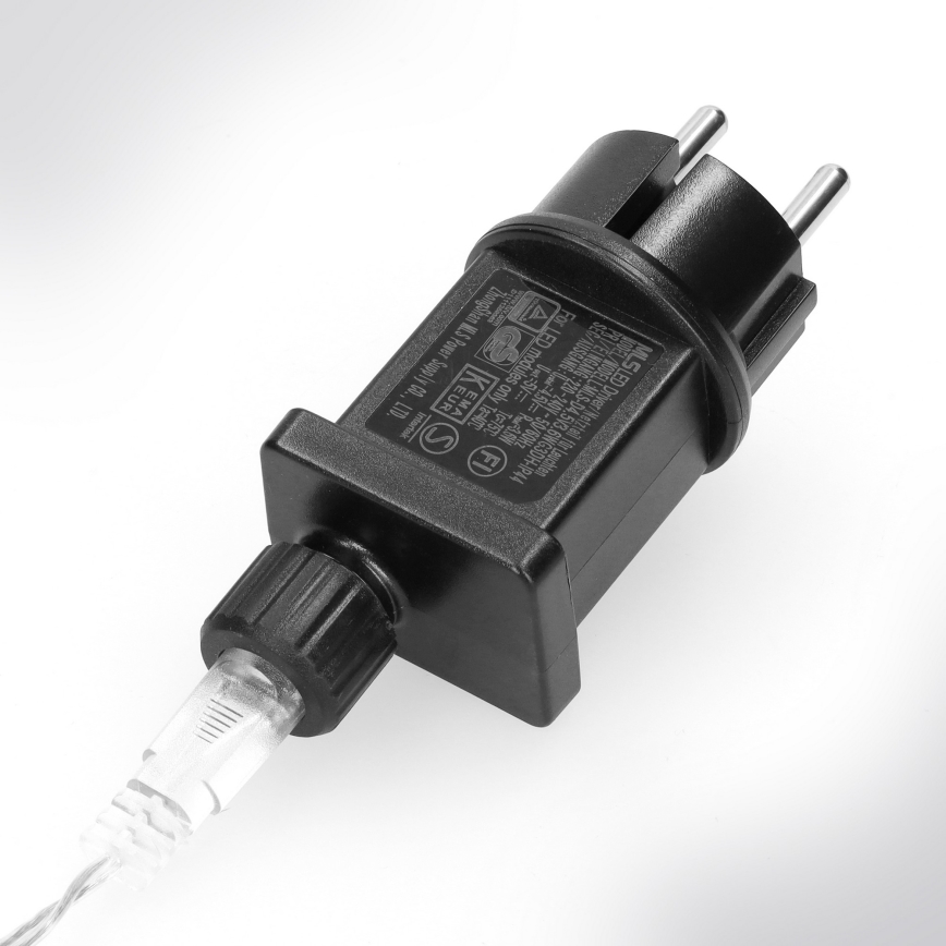 Brilagi - LED външна коледна гирлянда 150 LED, 5 м, IP44, топла бяла светлина, ефект фойерверк