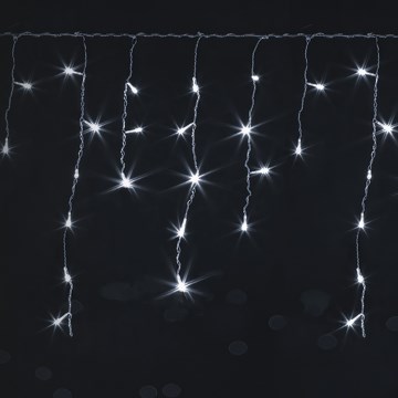 Brilagi - LED Външна коледна гирлянда 200xLED/8 функции 13x0,6m IP44 студено бяло