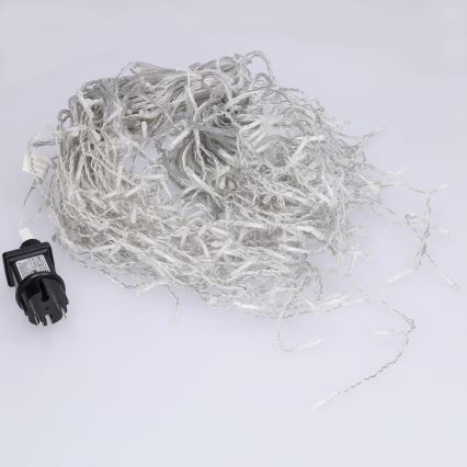 Brilagi - LED външна коледна гирлянда 400xLED/8 функции 23 m IP44 студено бяло