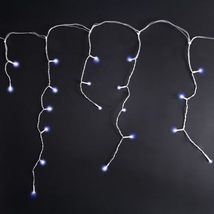 Brilagi - LED външна коледна гирлянда 400xLED/8 функции 23m IP44 студено бяла