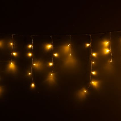 Brilagi - LED външна коледна гирлянда 400xLED/8 функции 23m IP44 топла бяла
