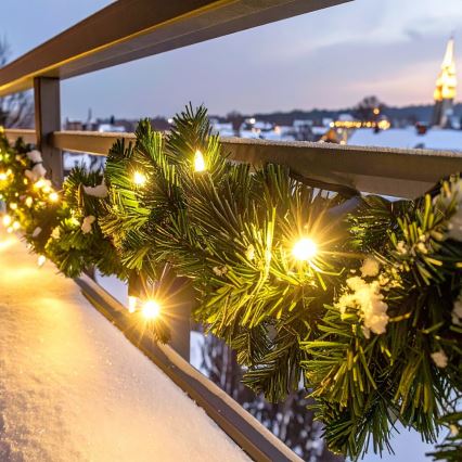 Brilagi - LED външна коледна украса GIRLANDA 80xLED/230V 500 см IP44