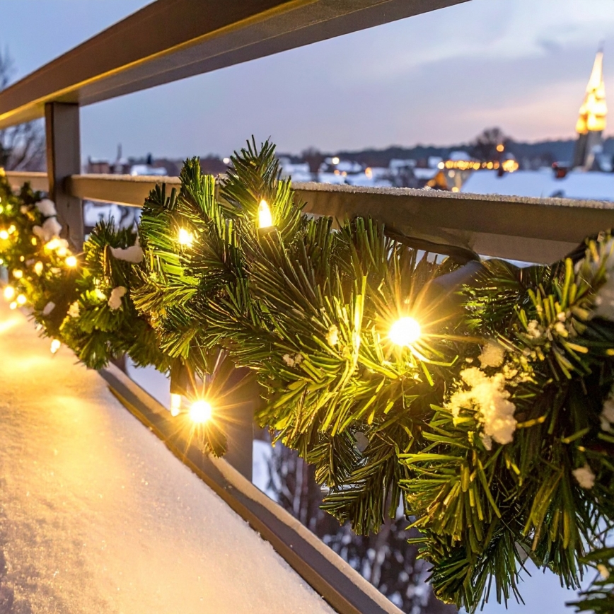 Brilagi - LED външна коледна украса GIRLANDA LED/3xAA 300 cm IP44