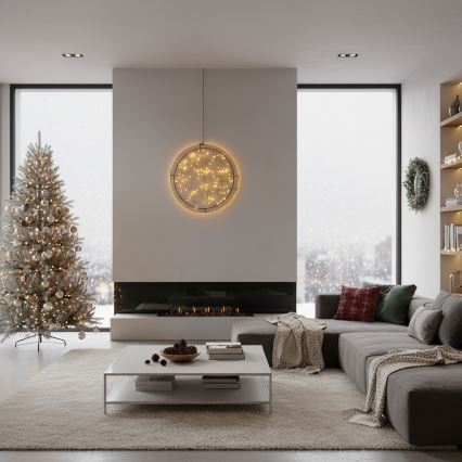 Brilagi - LED външна коледна украса LED/2,6W/230V IP44 46 см кръг