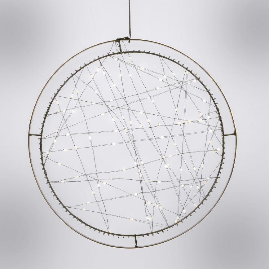 Brilagi - LED външна коледна украса LED/2,6W/230V IP44 46 см кръг