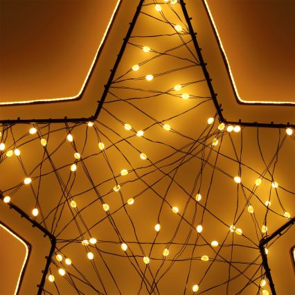 Brilagi - LED външна коледна украса LED/2,6W/230V IP44 47x45 cm звезда