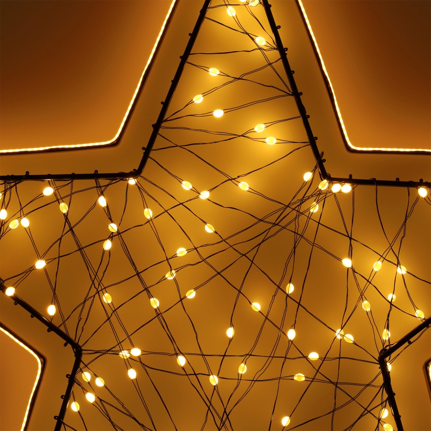 Brilagi - LED външна коледна украса LED/2,6W/230V IP44 47x45 cm звезда