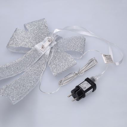 BRILAGI - LED външна коледна украса LED/3,3W/230V IP44 сребърна панделка