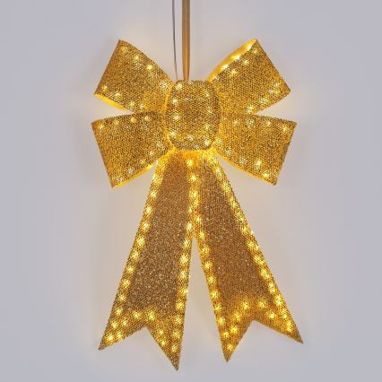BRILAGI - LED Външна коледна украса LED/3,3W/230V IP44 златна панделка