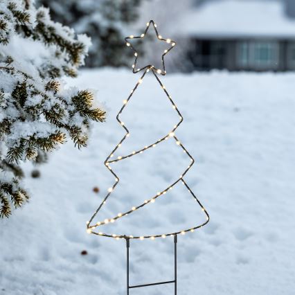 Brilagi - LED външна коледна украса LED/3xAA IP44 елха