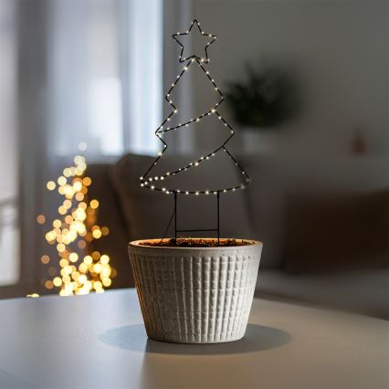 Brilagi - LED външна коледна украса LED/3xAA IP44 елха
