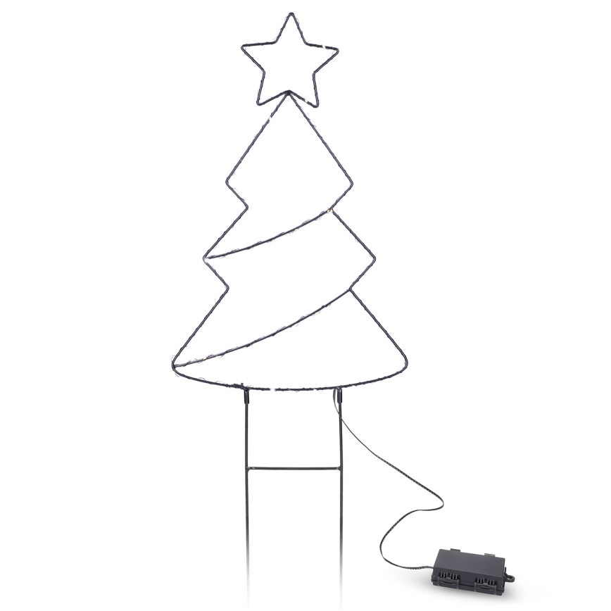 Brilagi - LED външна коледна украса LED/3xAA IP44 елха