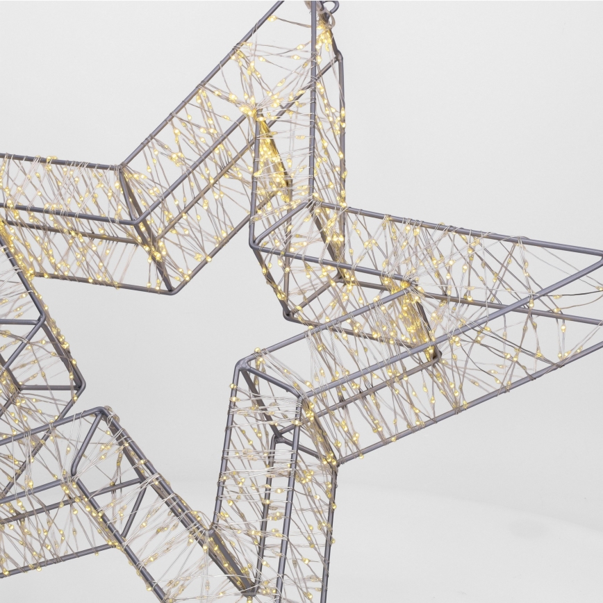 Brilagi - LED външна коледна украса LED/6W/230V IP44 50x48 cm звезда