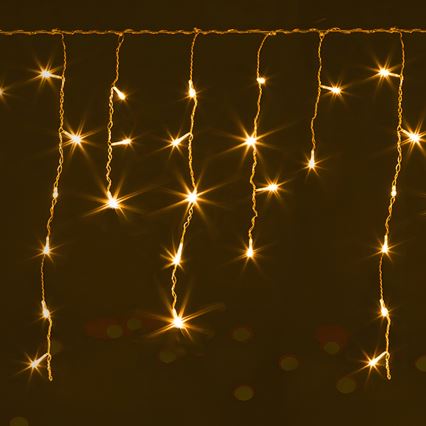 BRILAGI - LED Външна коледна верига 200xLED/8 функции 13x0,6m IP44 топла бяла