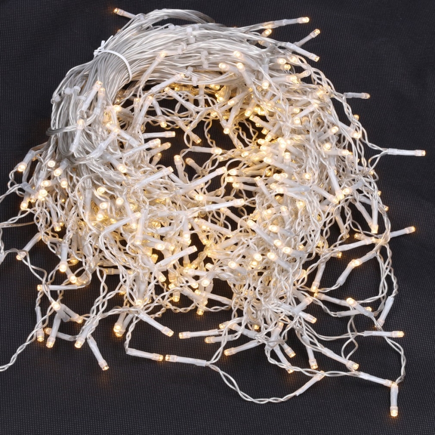 Brilagi - LED външен коледен гирлянд 360 LED / 8 режима, 14 м, IP44, топла бяла светлина, ледени висулки