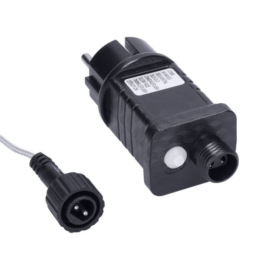 Brilagi - LED външен коледен гирлянд 360 LED / 8 режима, 14 м, IP44, топла бяла светлина, ледени висулки