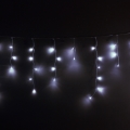 Brilagi - LED външна коледна завеса 400xLED/8 функции 23m IP44 студено бяла